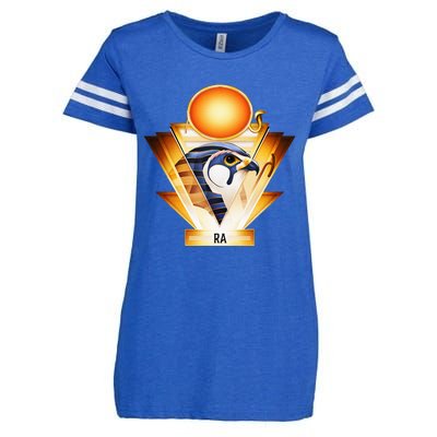 Egyptian Mythology Sun God Ra Enza Ladies Jersey Football T-Shirt