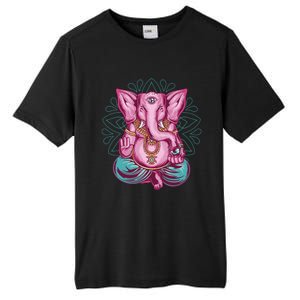 Elephant Meditation Spiritual Buddhism Yoga Zen Namaste Funny Gift Tall Fusion ChromaSoft Performance T-Shirt