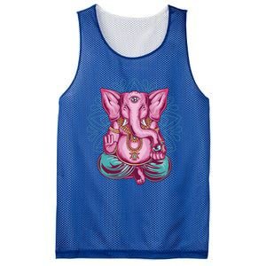 Elephant Meditation Spiritual Buddhism Yoga Zen Namaste Funny Gift Mesh Reversible Basketball Jersey Tank