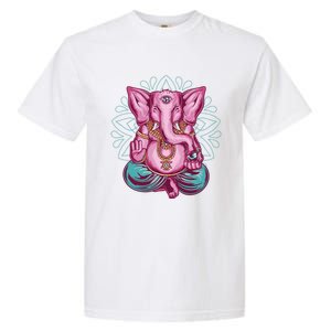 Elephant Meditation Spiritual Buddhism Yoga Zen Namaste Funny Gift Garment-Dyed Heavyweight T-Shirt