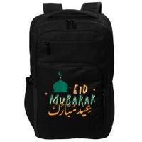 Eid Mubarak Simple Design Impact Tech Backpack