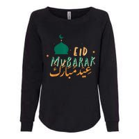 Eid Mubarak Simple Design Womens California Wash Sweatshirt