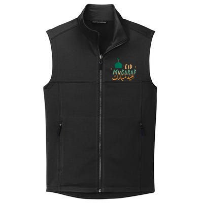 Eid Mubarak Simple Design Collective Smooth Fleece Vest