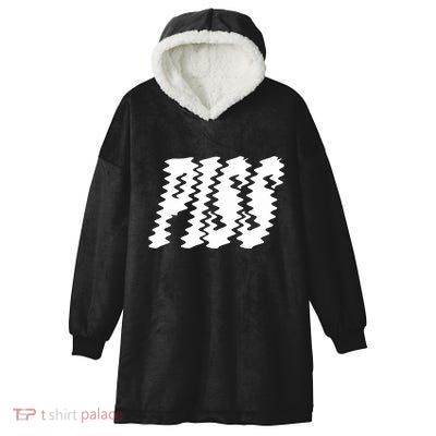 Eggdrop My Super Laser Piss Hooded Wearable Blanket