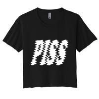 Eggdrop My Super Laser Piss Women's Crop Top Tee