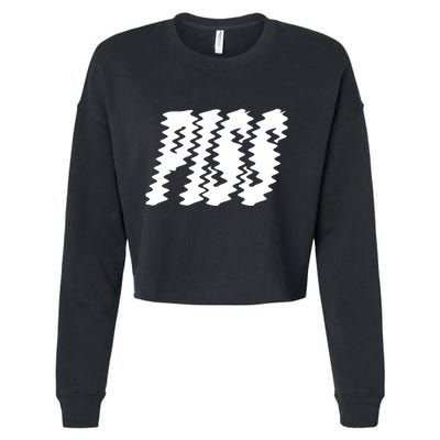 Eggdrop My Super Laser Piss Cropped Pullover Crew