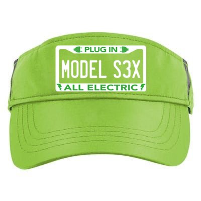 Electric Model Sex Car Funny Green Energy Earth Day Planet Gift Adult Drive Performance Visor