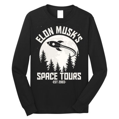 Elon Musk's Space Tours Est 2003 Long Sleeve Shirt