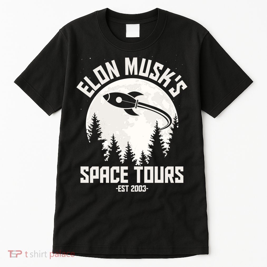 Elon Musk's Space Tours Est 2003 Tall T-Shirt