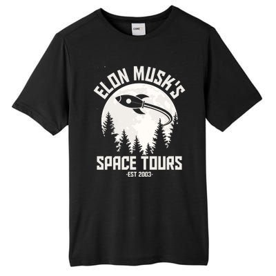 Elon Musk's Space Tours Est 2003 Tall Fusion ChromaSoft Performance T-Shirt