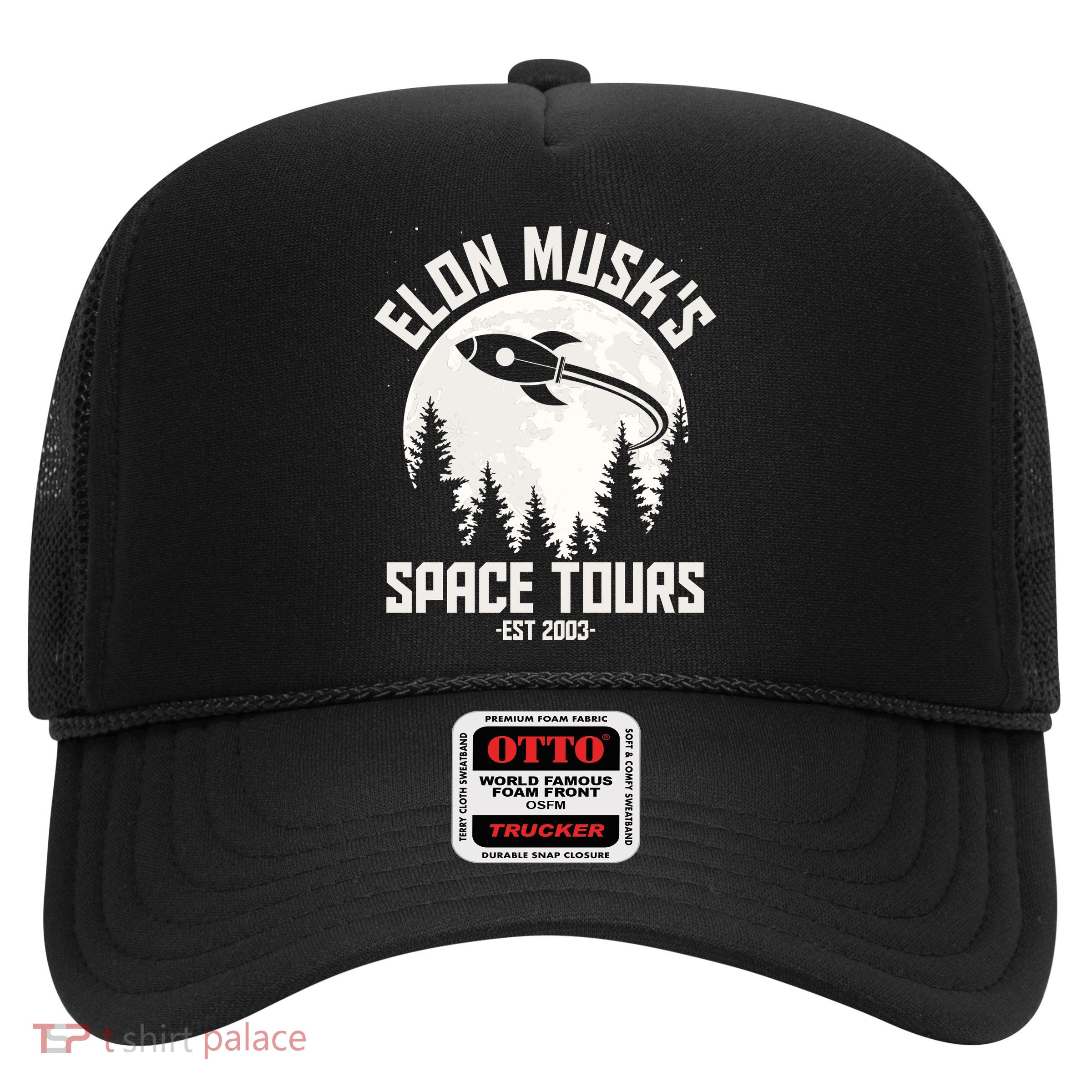 Elon Musk's Space Tours Est 2003 Trucker Hat