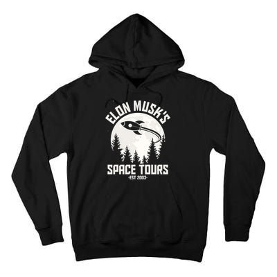 Elon Musk's Space Tours Est 2003 Tall Hoodie