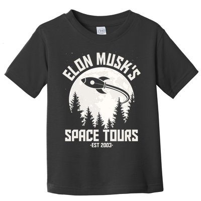 Elon Musk's Space Tours Est 2003 Toddler T-Shirt