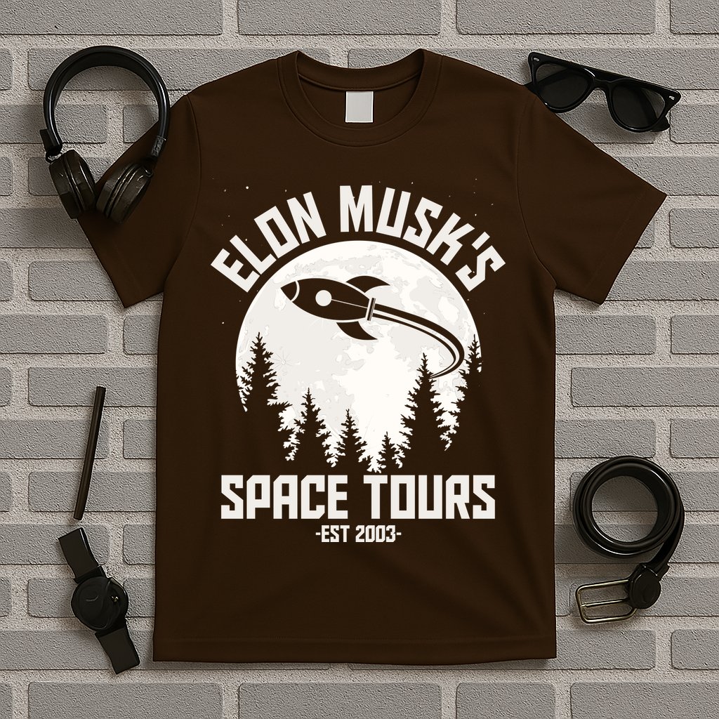 Elon Musk's Space Tours Est 2003 T-Shirt