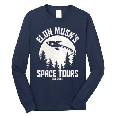 Elon Musk's Space Tours Est 2003 Long Sleeve Shirt