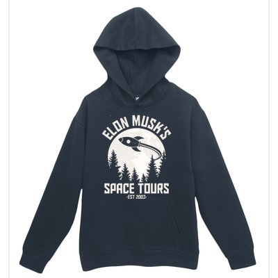 Elon Musk's Space Tours Est 2003 Urban Pullover Hoodie