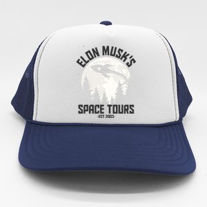 Elon Musk's Space Tours Est 2003 Trucker Hat