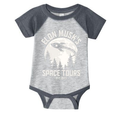 Elon Musk's Space Tours Est 2003 Infant Baby Jersey Bodysuit