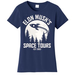 Elon Musk's Space Tours Est 2003 Women's T-Shirt