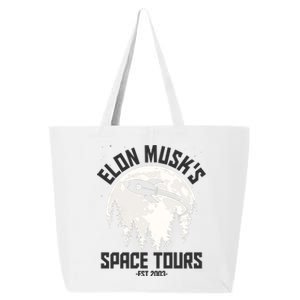 Elon Musk's Space Tours Est 2003 25L Jumbo Tote