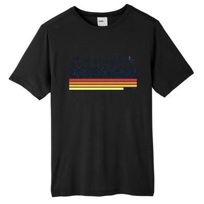 Estepona Malaga Spain Retro Tourism Gift Tall Fusion ChromaSoft Performance T-Shirt