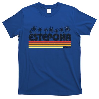 Estepona Malaga Spain Retro Tourism Gift T-Shirt