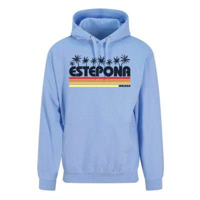 Estepona Malaga Spain Retro Tourism Gift Unisex Surf Hoodie