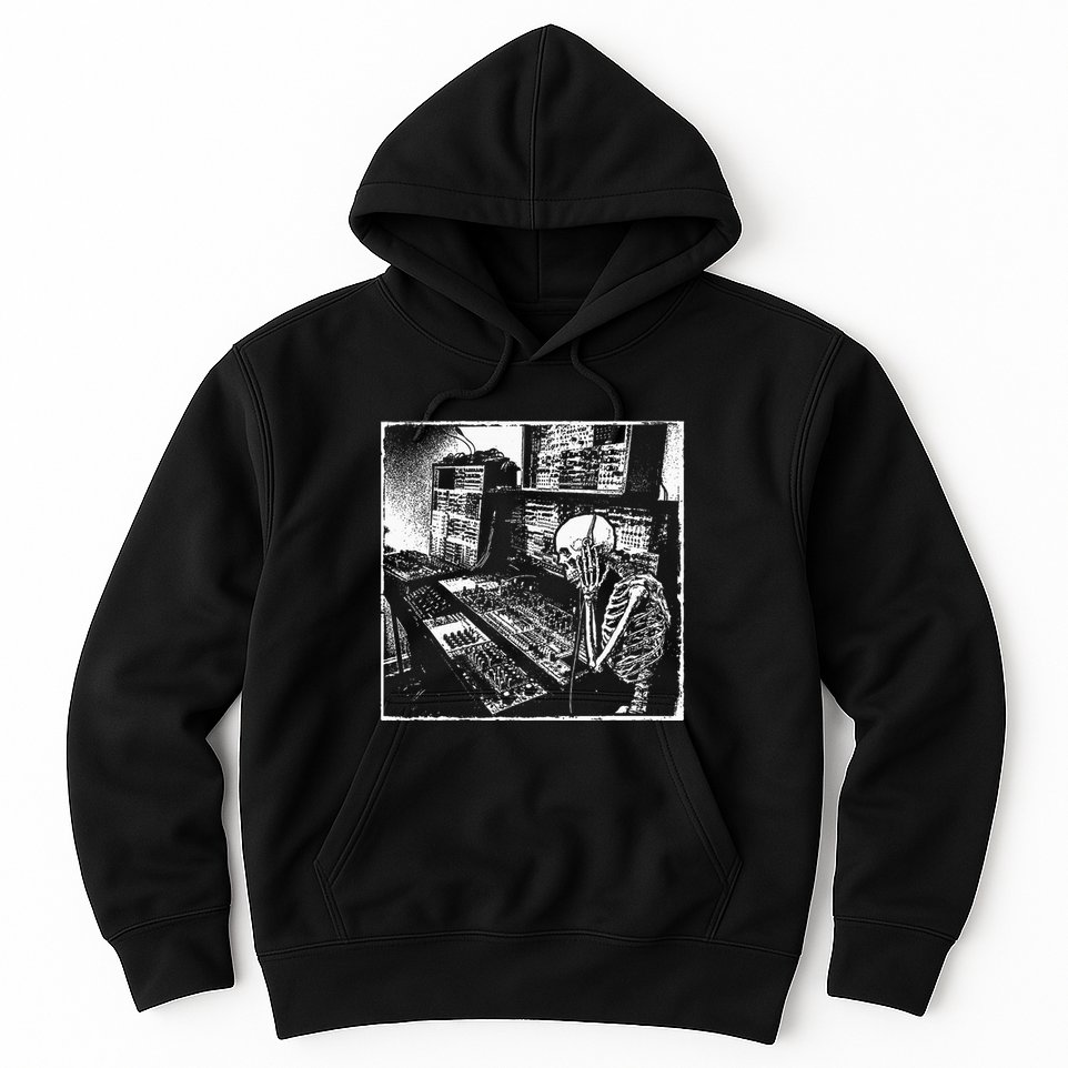 Electronic Music Synthesizer Techno Music Dj Producer Hoodie