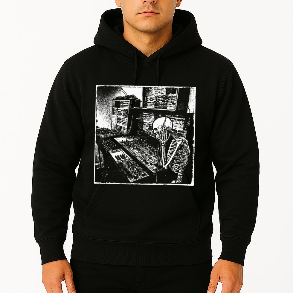 Electronic Music Synthesizer Techno Music Dj Producer Hoodie