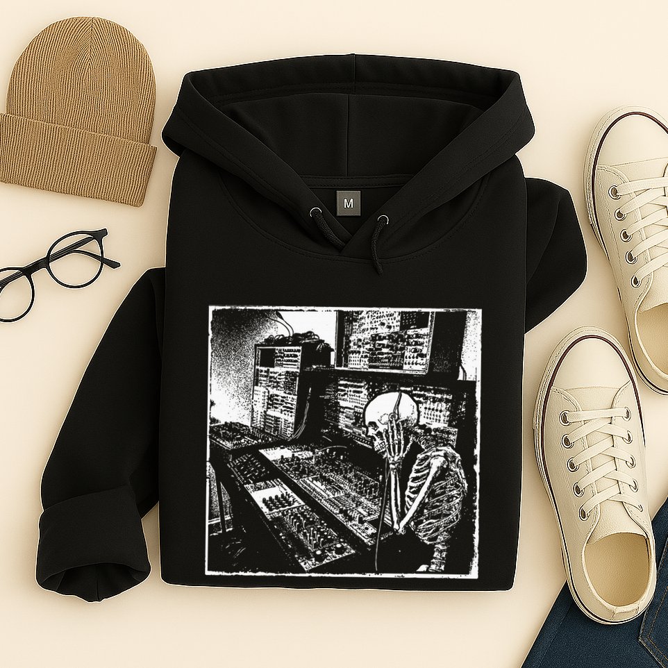 Electronic Music Synthesizer Techno Music Dj Producer Hoodie