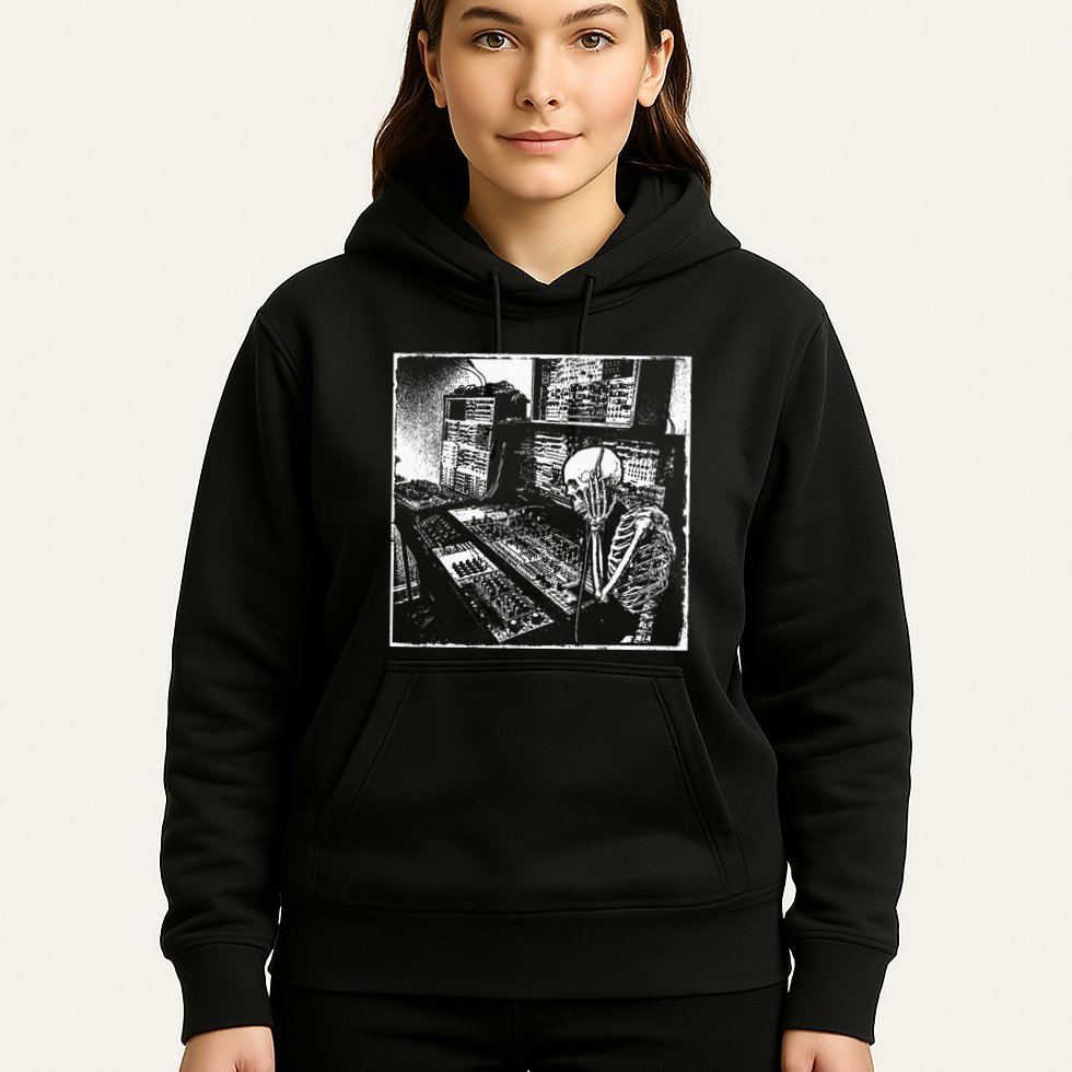 Electronic Music Synthesizer Techno Music Dj Producer Hoodie