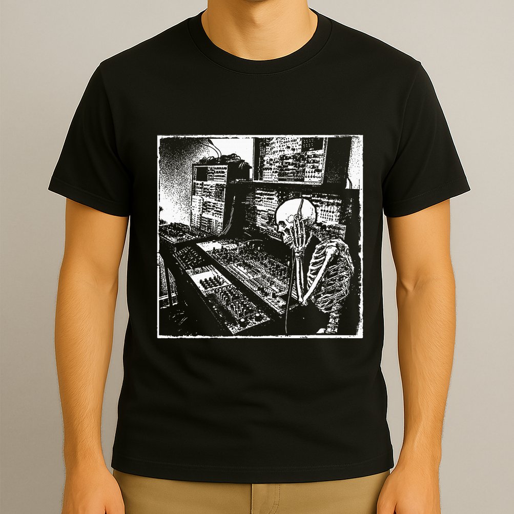 Electronic Music Synthesizer Techno Music Dj Producer T-Shirt