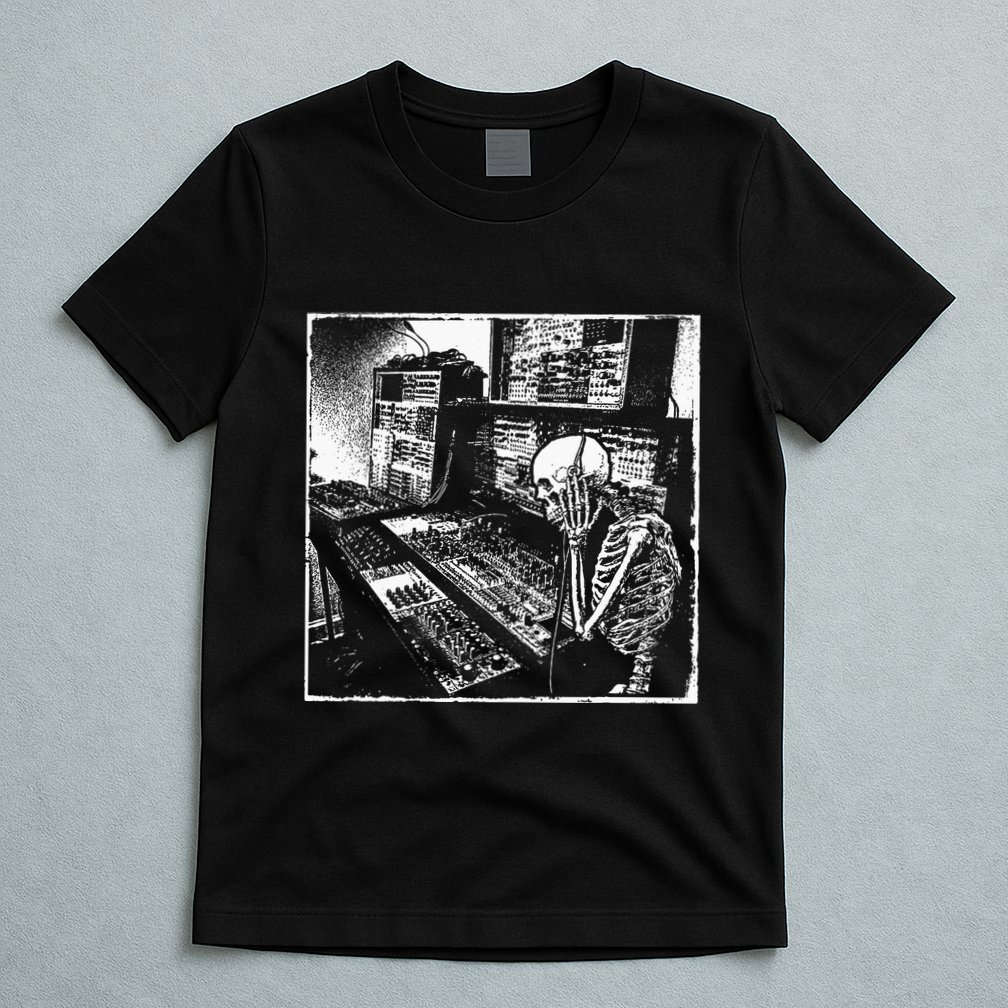 Electronic Music Synthesizer Techno Music Dj Producer T-Shirt