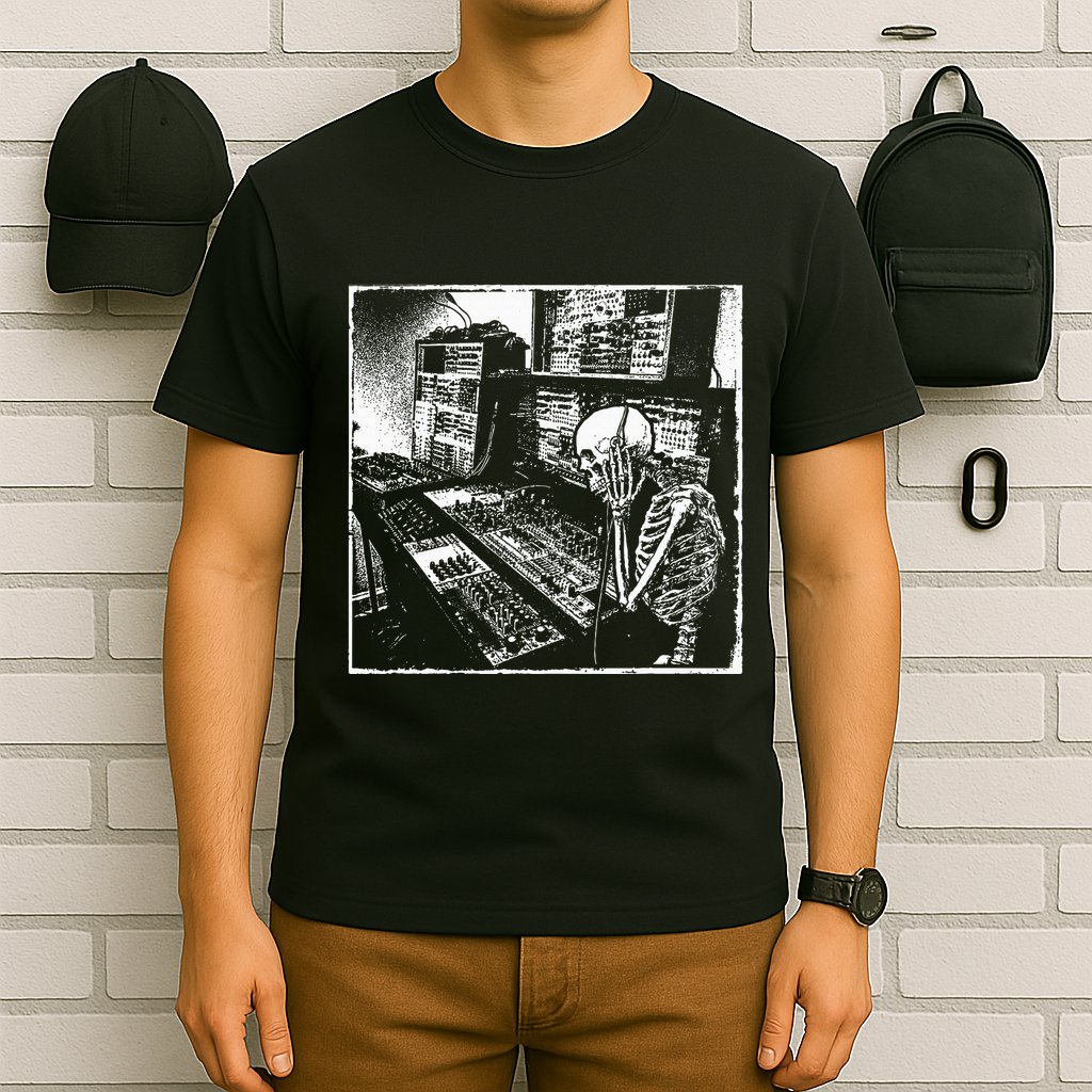 Electronic Music Synthesizer Techno Music Dj Producer T-Shirt