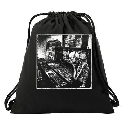 Electronic Music Synthesizer Techno Music Dj Producer Drawstring Bag