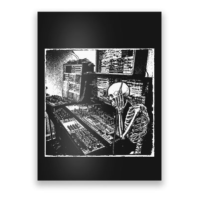 Electronic Music Synthesizer Techno Music Dj Producer Poster