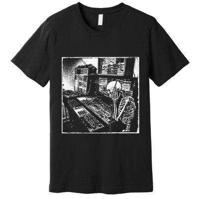 Electronic Music Synthesizer Techno Music Dj Producer Premium T-Shirt