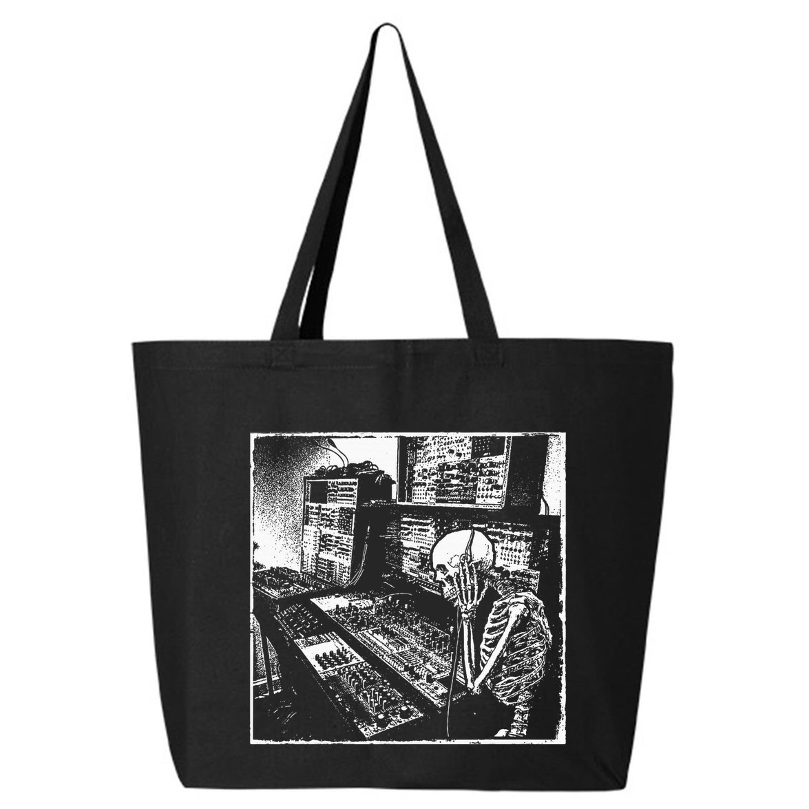 Electronic Music Synthesizer Techno Music Dj Producer 25L Jumbo Tote