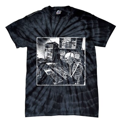 Electronic Music Synthesizer Techno Music Dj Producer Tie-Dye T-Shirt