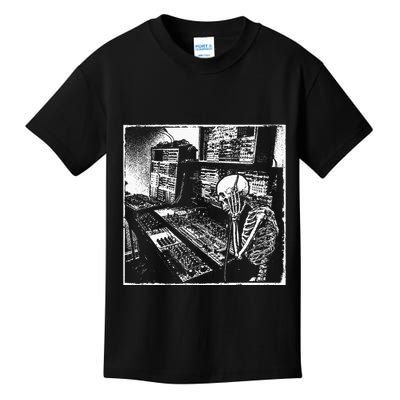 Electronic Music Synthesizer Techno Music Dj Producer Kids T-Shirt
