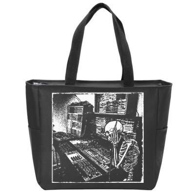 Electronic Music Synthesizer Techno Music Dj Producer Zip Tote Bag