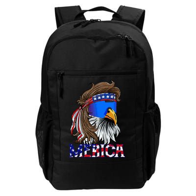 Eagle Mullet Sunglasses Merica 4th Of July Usa Backpack