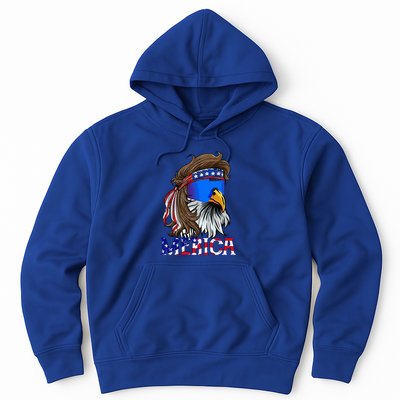 Eagle Mullet Sunglasses Merica 4th Of July Usa Hoodie