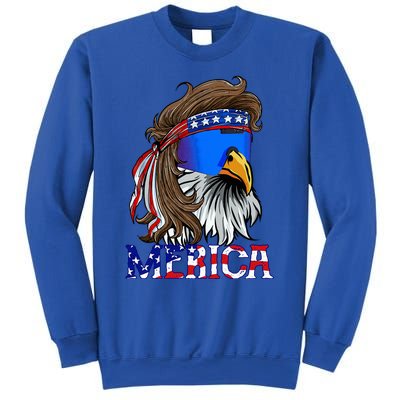 Eagle Mullet Sunglasses Merica 4th Of July Usa Sweatshirt