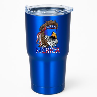 Eagle Mullet Sunglasses Merica 4th Of July Usa Tumbler