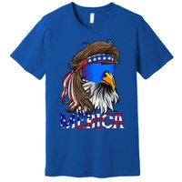 Eagle Mullet Sunglasses Merica 4th Of July Usa Premium T-Shirt