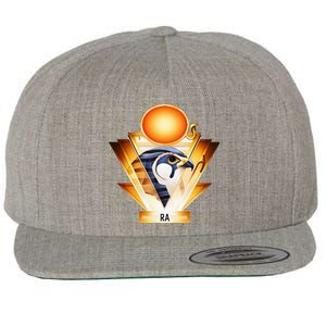 Egyptian Mythology Sun God Ra Wool Snapback Cap