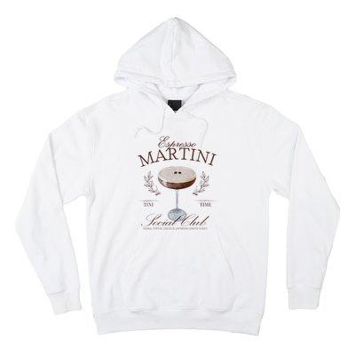 Espresso Martini Social Club Cocktail Bachelorette Hoodie