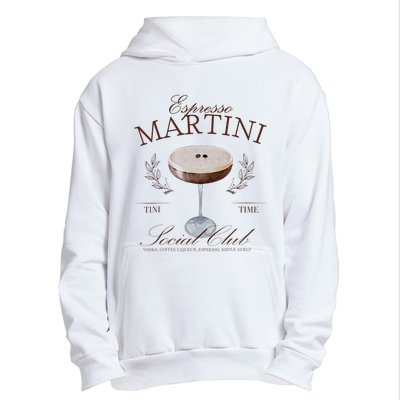 Espresso Martini Social Club Cocktail Bachelorette Urban Pullover Hoodie