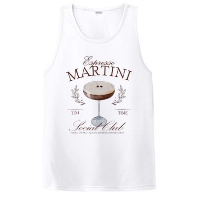 Espresso Martini Social Club Cocktail Bachelorette PosiCharge Competitor Tank